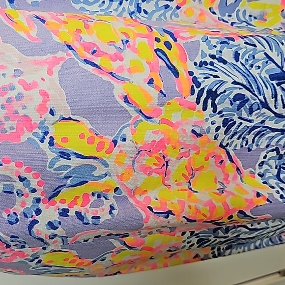 Lilly Pulitzer Pearl Lilac Verbena Shift Dress - Size 8 - Picture 5 of 9